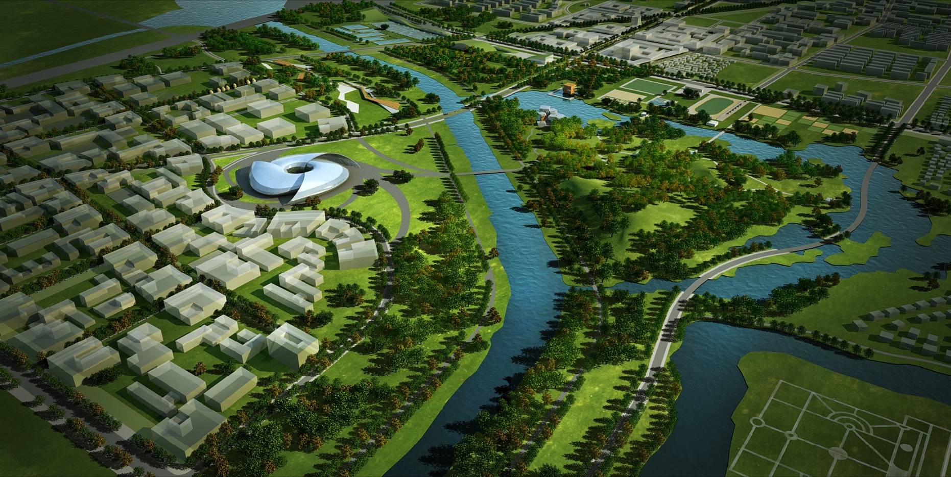 成都未來科技城首座零碳公園雛形初現!_城市_再生_生態